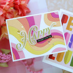 Simon Says Stamps EZ Strips and Dies Happy Everything set1336he Stamptember Laura Bassen Happy Thoughts Card | color-code:ALT01