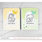 Simon Says Stamps and Dies A Mother's Love set1197ml In My Heart Baby Card Set Heather Ruwe | color-code:ALT04