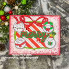 Simon Says Stamps and Dies Baa La La set1353bl Stamptember Nicole Brown Cute Critters Christmas Card