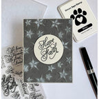 Simon Says Stamps and Dies Blessed set1243bl Always There Have Faith Card Barb Engler