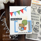Simon Says Stamps and Dies Coffee With Friends set1303cf Every Happiness Janet Katz Friend Card