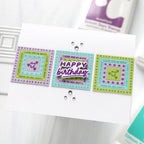 Simon Says Stamps and Dies Criss-cross Pop Art Bundle set1284cc Cool Tone Squares Birthday Card Cathy Zielske | color-code:ALT05