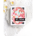 Simon Says Stamps and Dies Deco Blossoms set1248db Heather Hoffman Friend Shaker Card | color-code:ALT02