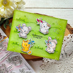 Simon Says Stamps and Dies Easy Breezy set1298eb Every Happiness Amanda Wilcox Spinner Card