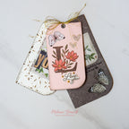 Simon Says Stamps and Dies Floral Word Builder set1237fw Always There Love You Tag Book Melanie Barrett