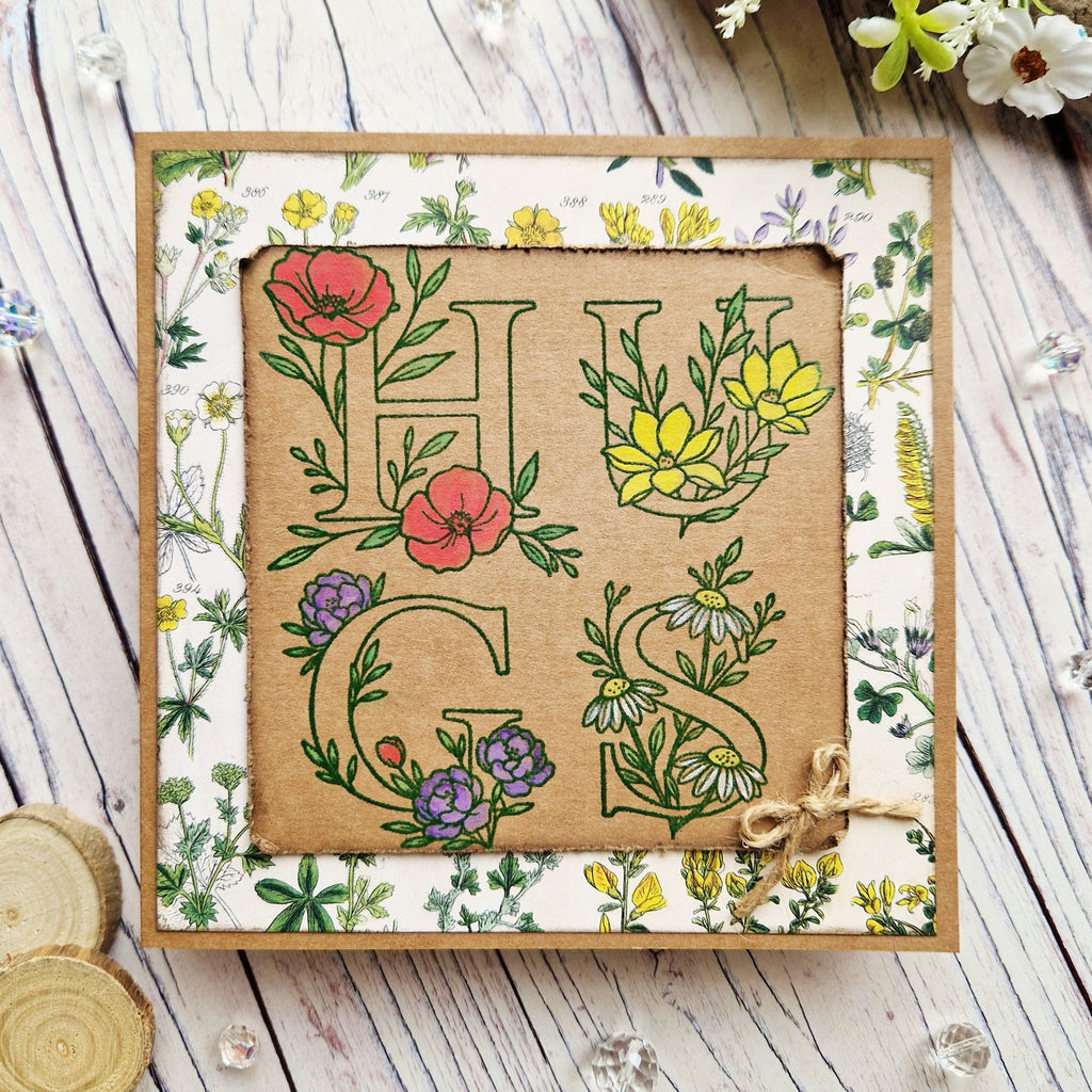 Simon Says Stamps and Dies Floral Word Builder set1237fw Always There Square Hugs Card Jane Tyrell