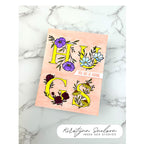 Simon Says Stamps and Dies Floral Word Builder set1237fw Always There You Are so Strong Card Kirstynn Snelson