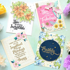 Simon Says Stamps and Dies Frankly, My Dear set1240fd Always There Frankly Card Set Lorena Wakefield