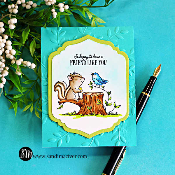 Simon Says Stamps and Dies Friend Like You set1166fl Beautiful Moments Friend Card Sandi MacIver | color-code:ALT05