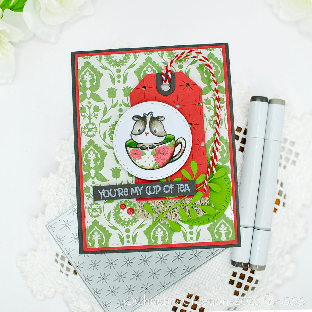 Simon Says Stamps and Dies Furever Grateful set1177fg Beautiful Moments Friend Card Christine Okken