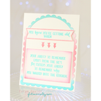 Simon Says Stamps and Dies Getting Old set1198go In My Heart Gen X Birthday Card