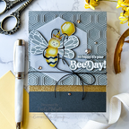 Simon Says Stamps and Dies Happy Bee Day set1256hb Shine On Emily Midgett Bee Day Card | color-code:ALT01