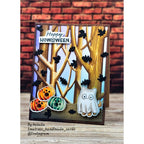 Simon Says Stamps and Dies Happy Howloween set1391hh Sending Cheer Natalia Alton Ghost  Dog Card