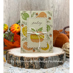 Simon Says Stamps and Dies Harvest Blessings set1349hb Stamptember Michelle Beckham Fall Thanks Card