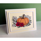 Simon Says Stamps and Dies Haunted Garden set1341hg Stamptember Lisa Addesa Fall Pumpkin Card