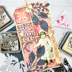 Simon Says Stamps and Dies Heart Mosaics Smitten Vintage Valentine Tag Natasha Vacca