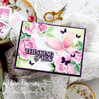 Simon Says Stamps and Dies Heirloom Roses set1236hr Always There Butterfly Thinking of You Card Nina-Marie Trapani | color-code:ALT03
