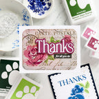 Simon Says Stamps and Dies Heirloom Roses set1236hr Always There Vintage Rose Thanks Card Ann-Marie Trapani