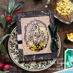 Simon Says Stamps and Dies Holiday Hymns set1418hh Nina-Marie Trapani Sacred Christmas Shaker Card