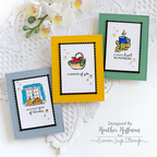 Simon Says Stamps and Dies Homespun Gratitude set1380hg Heather Hoffman Warm Autumn Card Set | color-code:ALT08