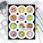 Simon Says Stamps and Dies Journal Jamboree set1123jj DieCember Cute Critters Thinking of You Card Suzy Plantamura | color-code:ALT04