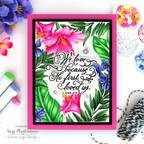 Simon Says Stamps and Dies Keep Palm set1232kp Always There Tropical Religious Card Suzy Plantamura | color-code:ALT02