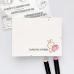 Simon Says Stamps and Dies Let's Connect set1195lc In My Heart Clean and Simple Love You to Pieces Card