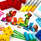 Simon Says Stamps and Dies Let's Connect set1195lc In My Heart Critters and Blocks Coloring Alberto Gava | color-code:ALT05