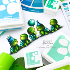 Simon Says Stamps and Dies Let's Shellebrate set1194ls In My Heart Birthday Turtles Coloring Alberto Gava | color-code:ALT04