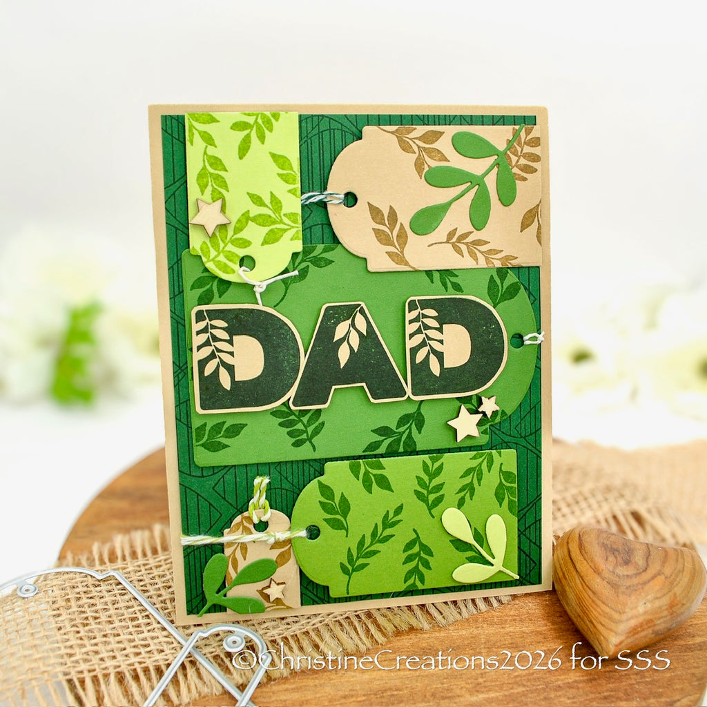 Simon Says Stamps and Dies Lettered Oh Happy Day set1241hd Always There Dad Card Christine Okken