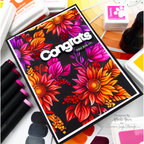 Simon Says Stamps and Dies Make My Heart Flutter set1140hf Heart to Heart Dramatic Congrats Card Alberto Gava | color-code:ALT05