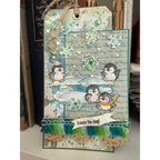 Simon Says Stamps and Dies Penguin Mischief set1395pm Sending Cheer Tana Conley Cute Arctic Iceberg Winter Tag