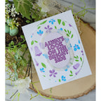Simon Says Stamps and Dies Positive Thoughts set1301pt Every Happiness Rosemary Dennis Bright Side Card