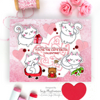 Simon Says Stamps and Dies Sassy Sally set1138ss Heart to Heart Valentine's Day Card  Suzy Plantamura | color-code:ALT02