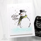 Simon Says Stamps and Dies Season of Wonder for Tim Holtz Workshop set2326th Cathy Zielske Fresh Snow Christmas Card