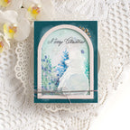 Simon Says Stamps and Dies Season of Wonder for Tim Holtz Workshop set2326th Heather Hoffman Snowy Christmas Card