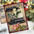 Simon Says Stamps and Dies Season of Wonder for Tim Holtz Workshop set2326th Nichol Spohr Christmas Card