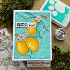 Simon Says Stamps and Dies Squeeze You set1293sy Every Happiness Alaine Tanner Lemons Squeeze You Card