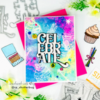 Simon Says Stamps and Dies Strike Up the Fun set1348su Stamptember Revati Panickar Birthday Cupcakes Card