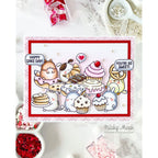 Simon Says Stamps and Dies Sweet Treat Critters set1115st DieCember Critter Birthday Card Nicky Meek