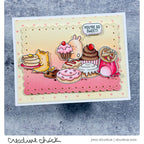 Simon Says Stamps and Dies Sweet Treat Critters set1115st DieCember Love Card Jenn Shurkus
