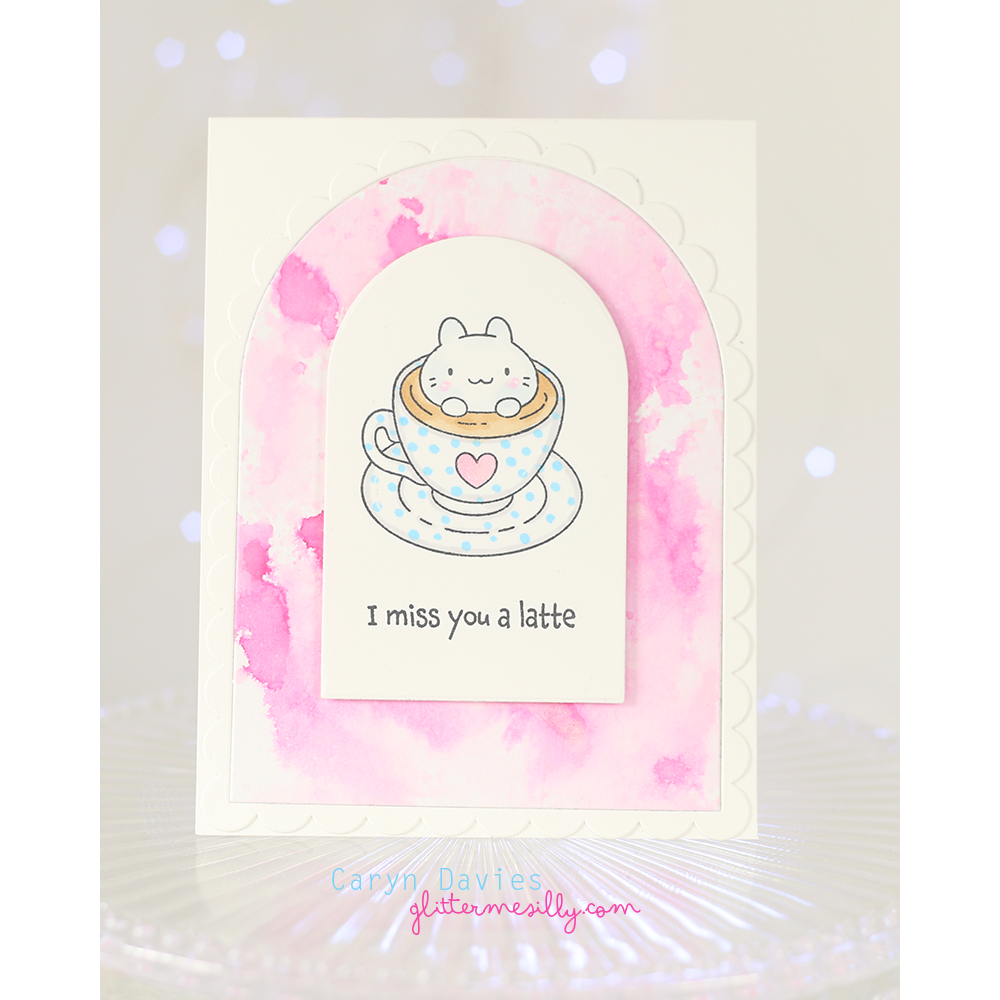 Simon Says Stamps and Dies Thanks A Latte set1199tl In My Heart Miss You Card