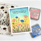 Simon Says Stamps and Dies To Friendship set1340tf Stamptember Barb Engler Wildflower Friend Card