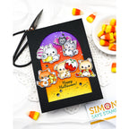 Simon Says Stamps and Dies Tricky Treats set1344tt Stamptember Rachel Finn Cute Critters Card