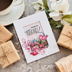 Simon Says Stamps and Dies Tweet Friend set927tf Friend Card | color-code:ALT04 Pink Birds Tina Smith