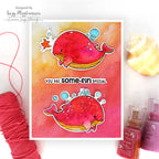 Simon Says Stamps and Dies Undersea Friends set1002us Friend Like You Friend Card | color-code:ALT07 Some-fin Special Suzy Plantamura