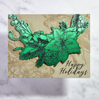 Simon Says Stamps and Dies Vintage Holiday Swag set871vh Sweet Wishes Christmas Card Brennan Keane