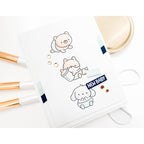 Simon Says Stamps and Dies Welcome Little One set986wl Moments in Time Baby Card Bethadilly