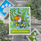Simon Says Stamps and Dies Wild Birthday set1040wb STAMPtember Birthday Card Alaine Tanner