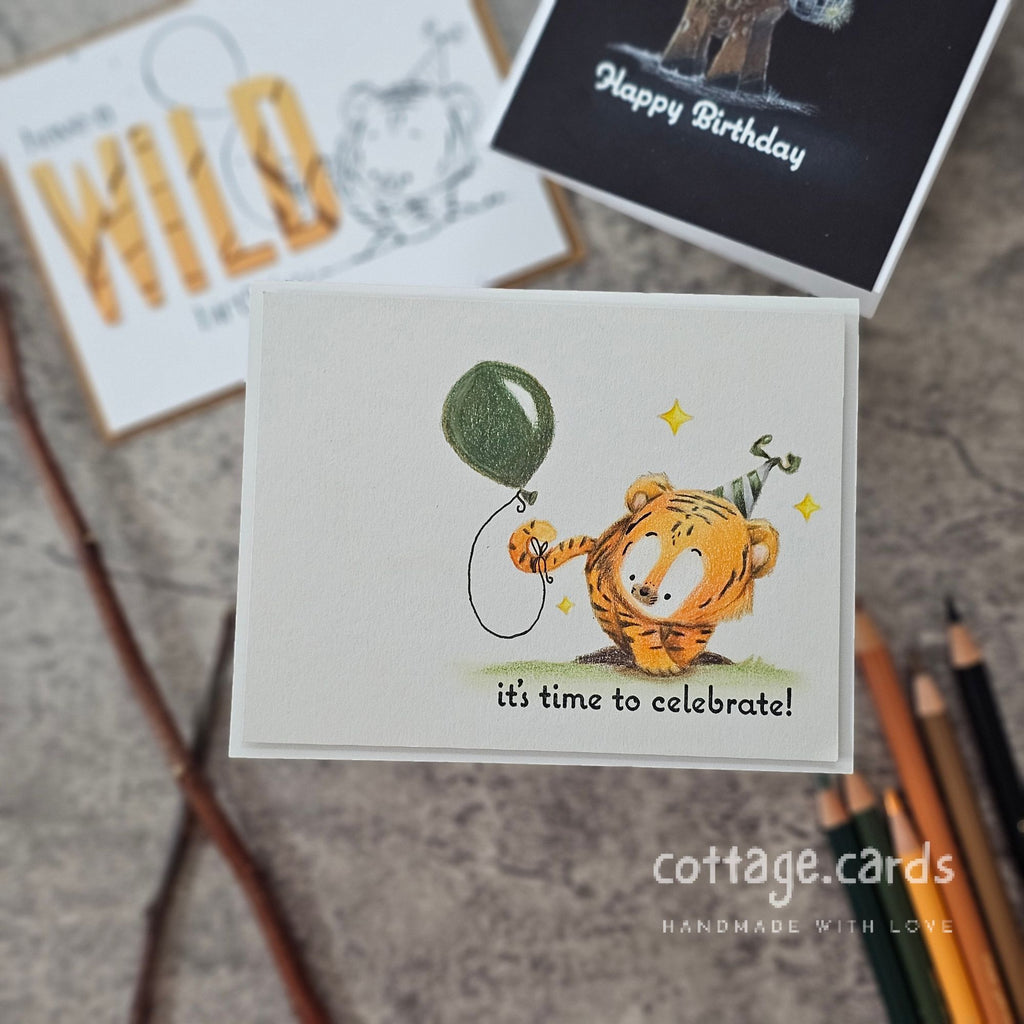 Simon Says Stamps and Dies Wild Birthday set1040wb STAMPtember Birthday Card Inderjeet Kaur